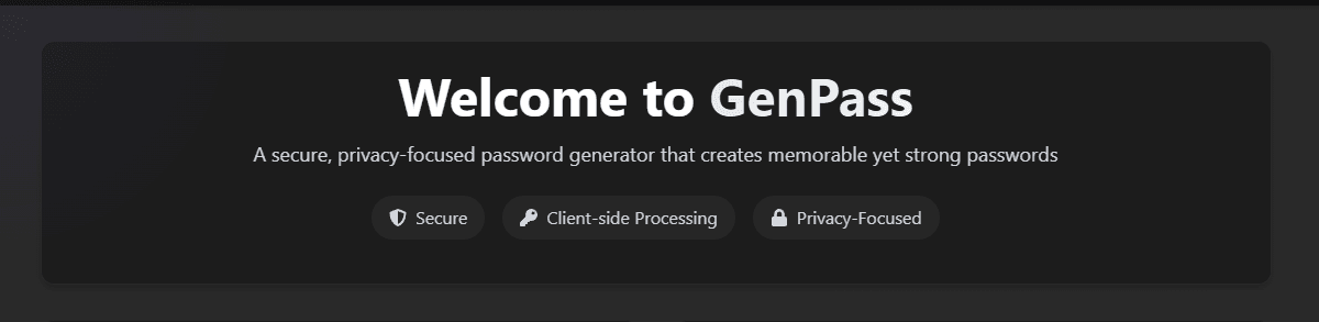 GenPass